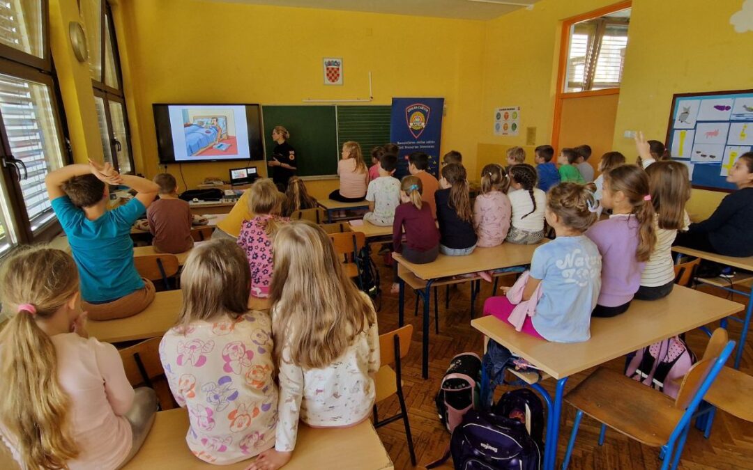 Civilna zaštita u OŠ Cestici i PŠ Lovrčan