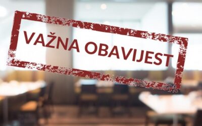 Obavijest o uvođenju novog Protokola ulaska i izlaska u OŠ Cestica i PŠ Lovrečan