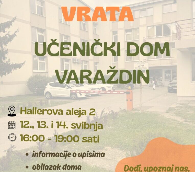 Dani otvorenih vrata Učeničkog doma Varaždin