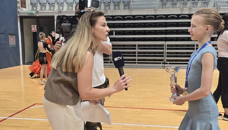 Tessa Hrženjak, učenica 5.b razreda, postala državna prvakinja u kombinaciji 10 plesova