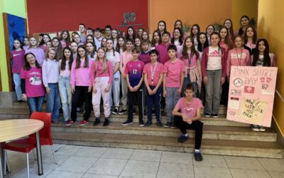 I u našoj školi smo  obilježili  Dan ružičastih majica poznatiji kao  Pink Shirt Day