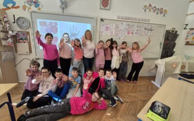 I mali Lovrečanci obilježili Dan ružičastih majica