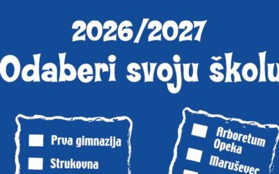 Obavijest o održavanju kampanje „Odaberi svoju školu“ za učenike 7. i 8. razreda