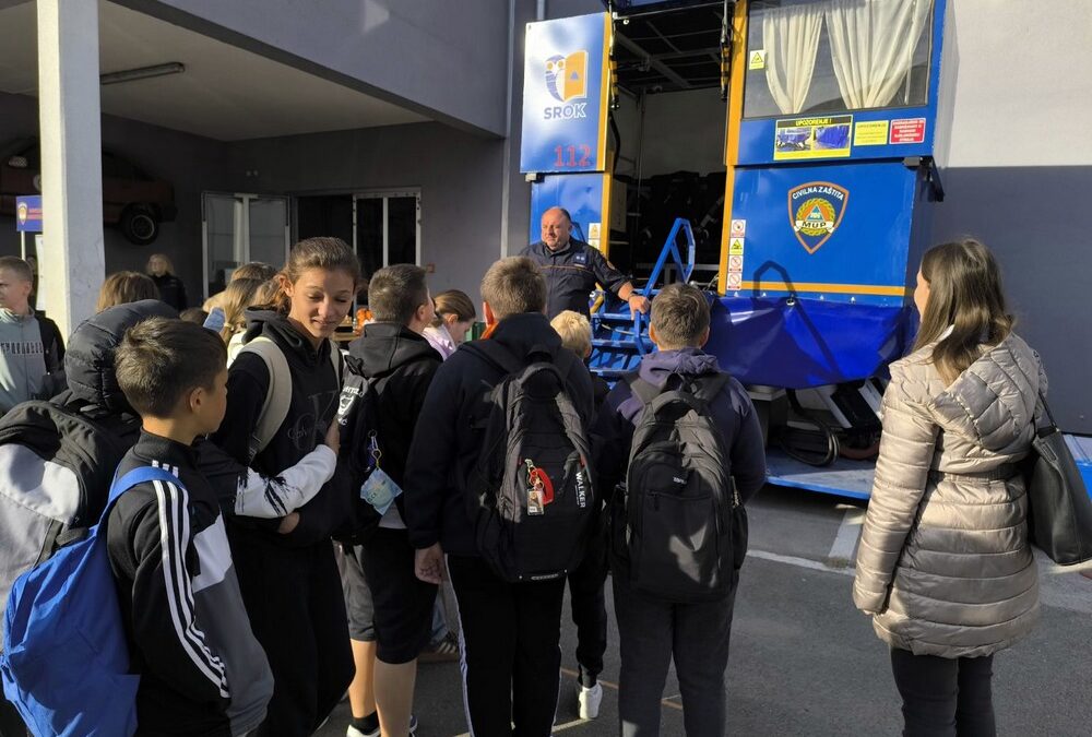 Učenici petih razreda sudjelovali u kampanji „Smanjenje rizika od katastrofa“